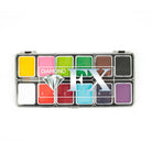 Palette of 12 face paints