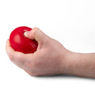 squeezing red ball