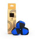 Blue and black packaged