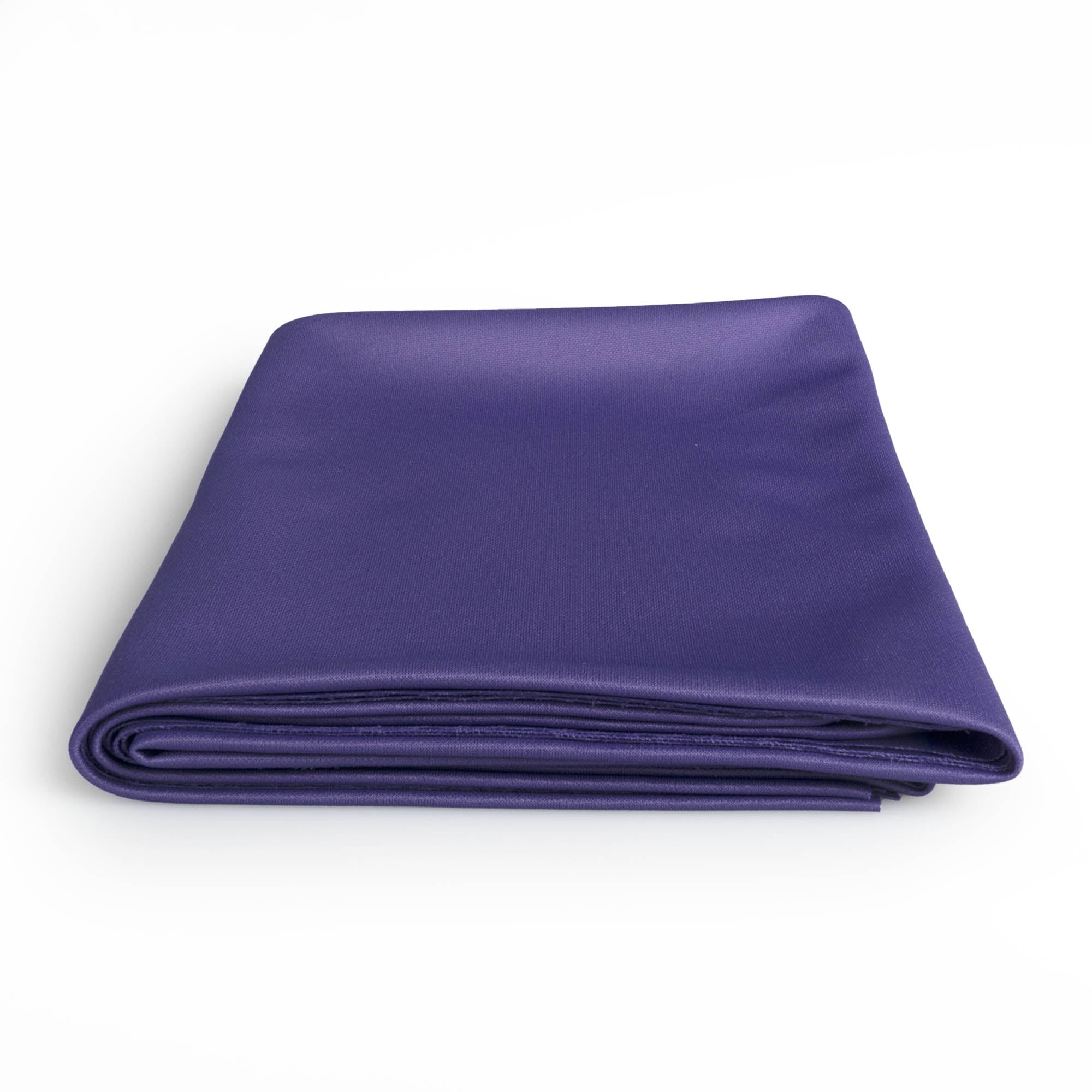 Purple stretch silk folded