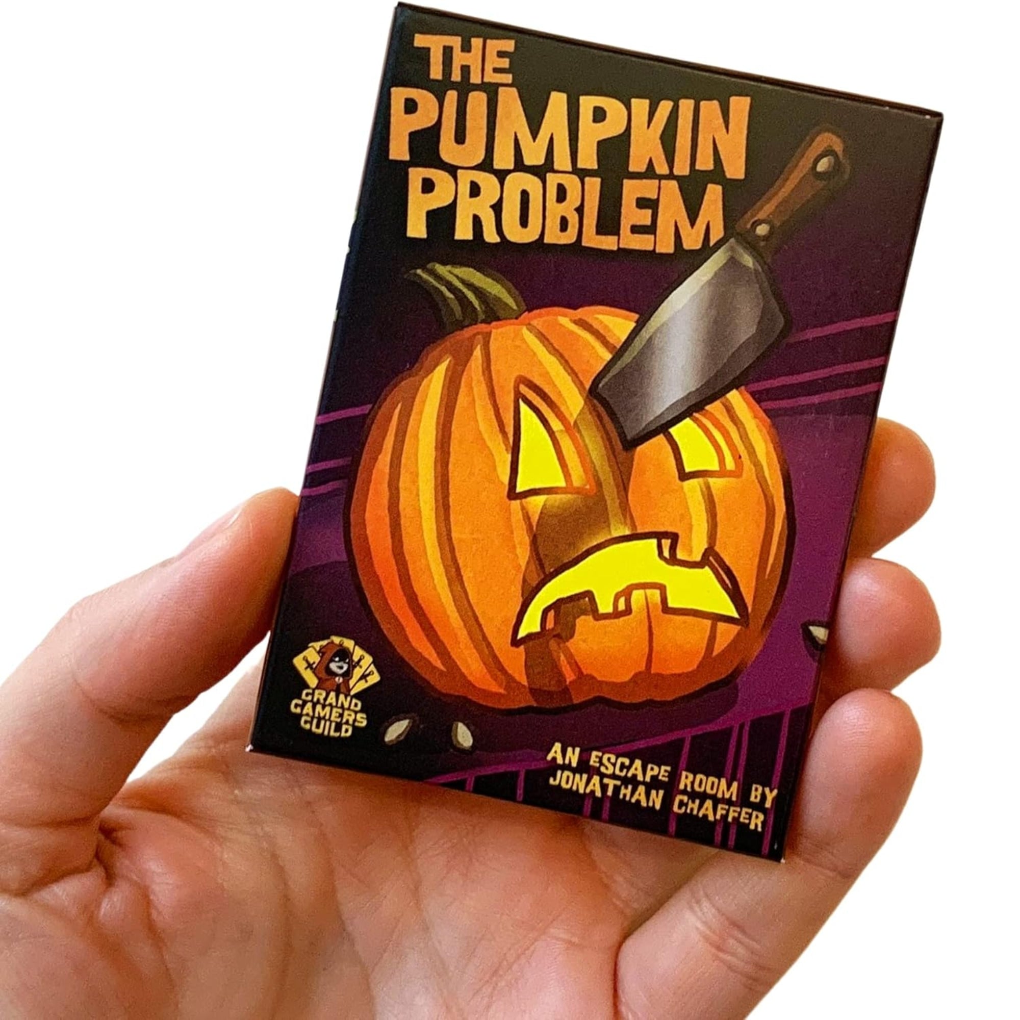 pumpkin problem game in hand