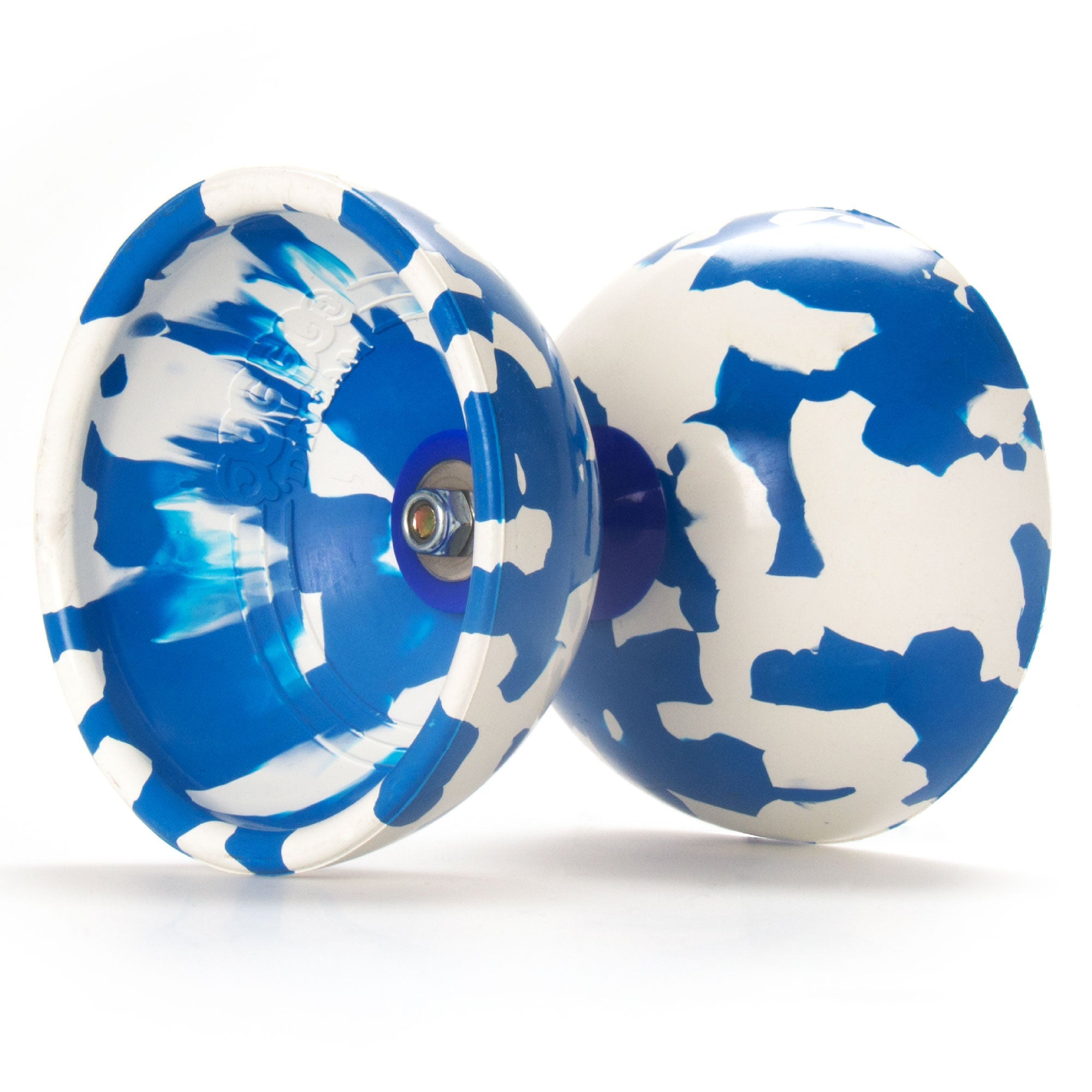 Outlet Jester Games marble blue Diabolo