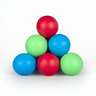 MMX 70mm juggling balls group shot all colours stacked