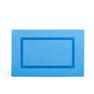 Status foam cigar box in blue straight on