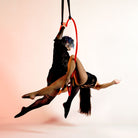 a doubles performance in prodigy aerial heart hoop