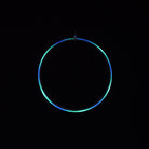 Hoop glowing with black background