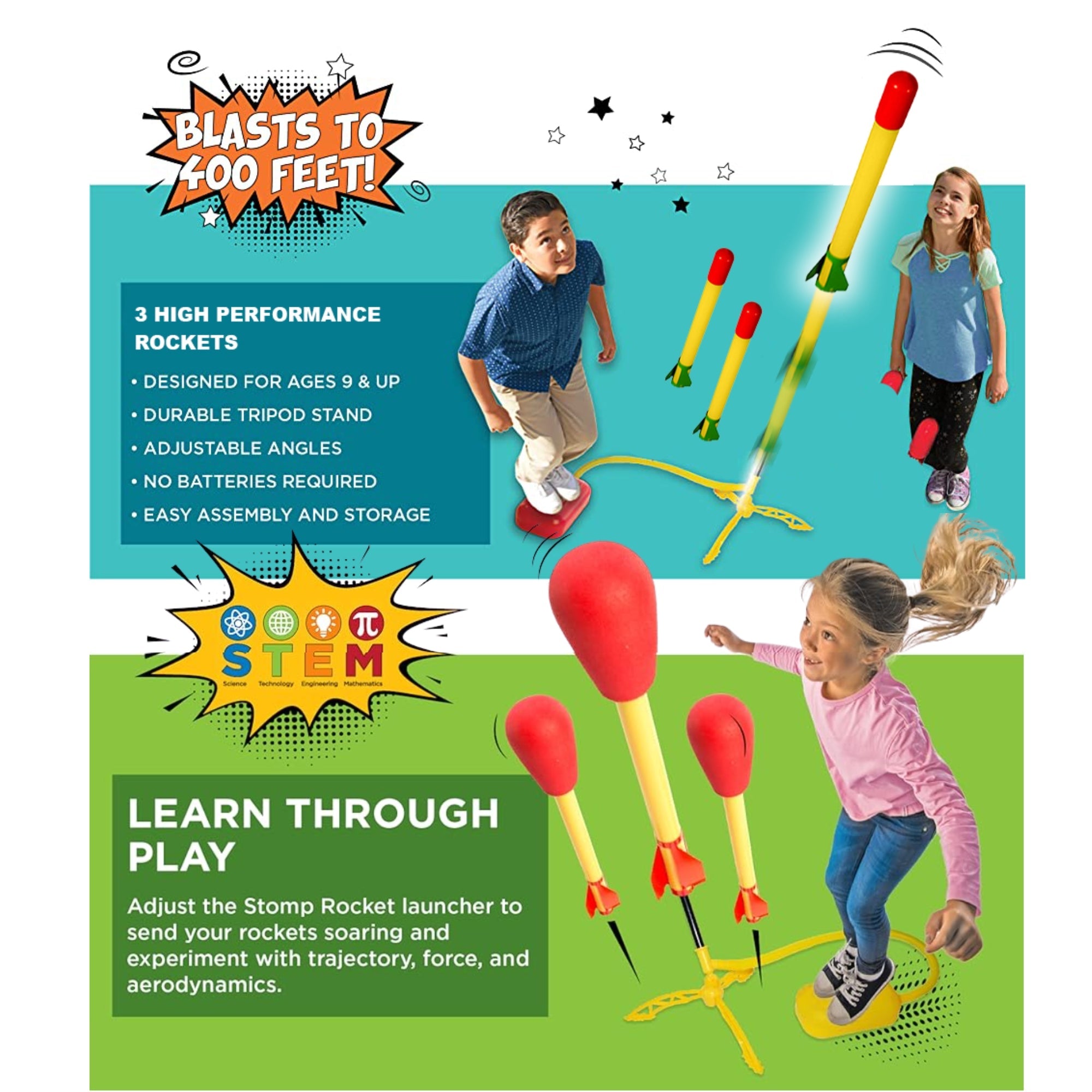 Hei shops hei screaming stomp rocket